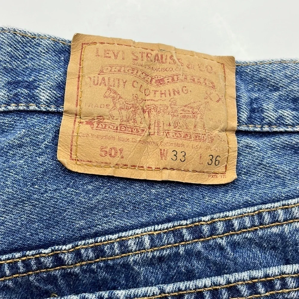 Vintage Levi’s 501 Classic Straight Leg Size 33 x 36